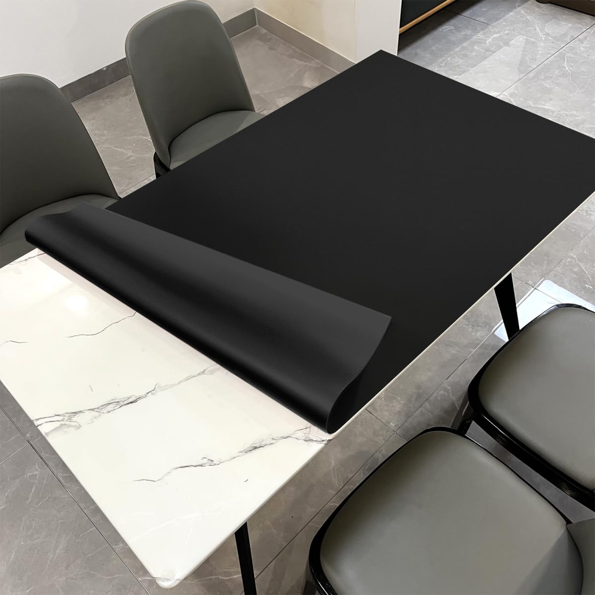 Funda mesa cuero 42x66pulg protector comedor