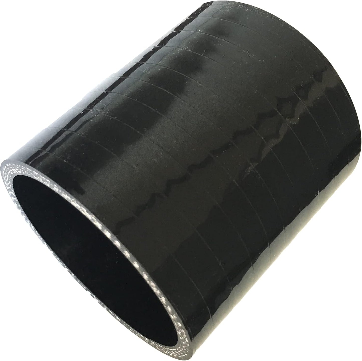 Acoplador manguera silicona 2.5 Negro