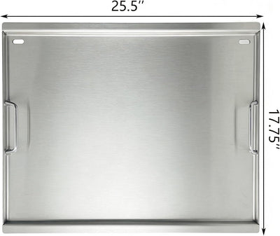 Placa acero inox para parrilla Napoleon 500