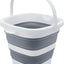 Cubo plegable 5L sin BPA para coche camping playa