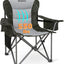 Silla plegable gran tamaño campamento asiento acolchado