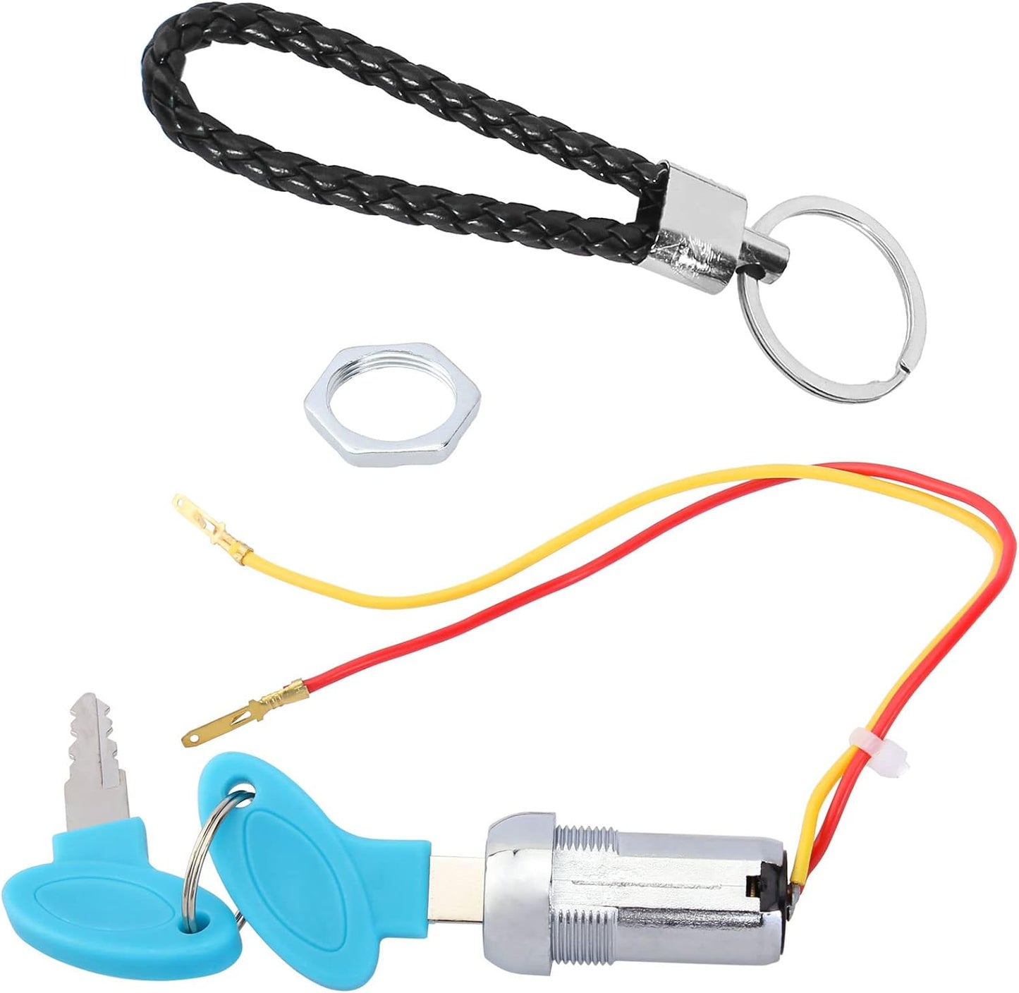 Interruptor encendido universal 2 cables para motocicleta
