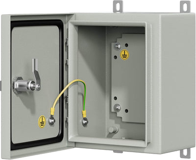 Caja eléctrica metal impermeable IP65 10x8x6pulg