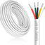 Cable eléctrico 18/5 conductores 65.6ft trenzado PVC