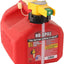 Bidón gasolina 1.25gal no derrame amarillo
