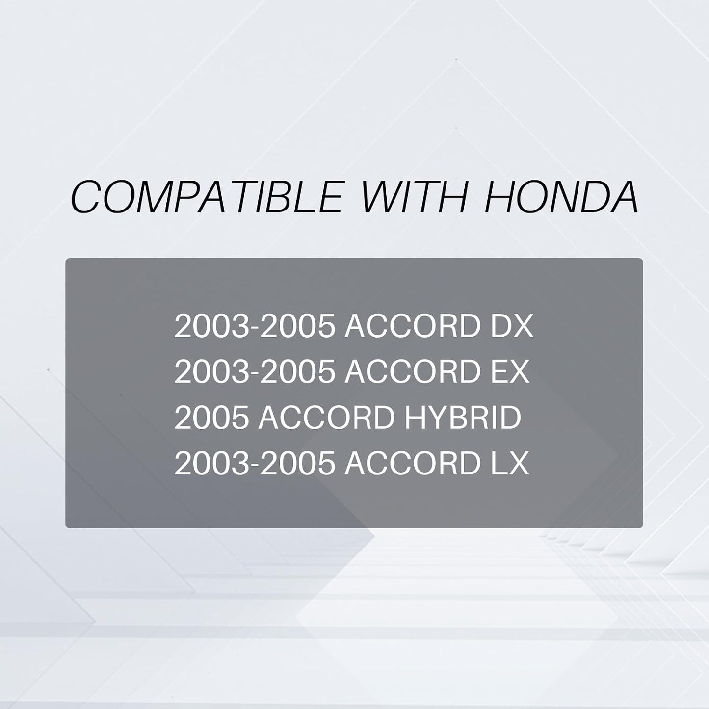 Rejilla delantera Honda Accord 03-05 cromada