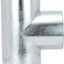 Conector T 8" acero galvanizado divisor ventilación