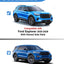 Barras techo aluminio 136kg comp Ford Explorer negro
