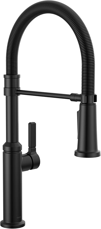 Grifo cocina comercial Rhett Pro Style 18829-DST negro mate