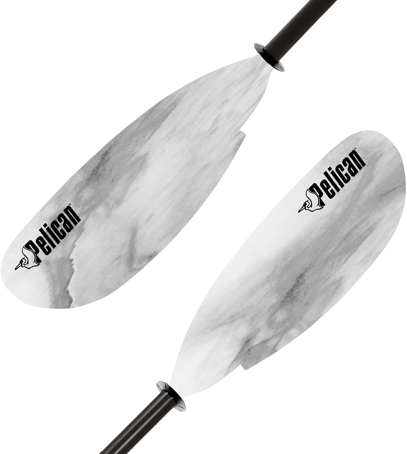 Remo kayak aluminio cuchillas fibra vidrio reforzada