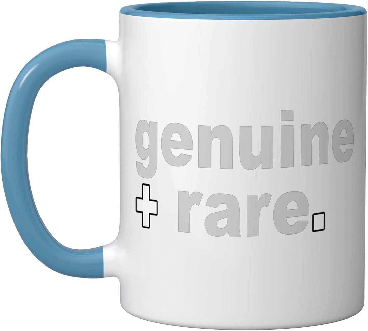 Taza Cerámica Grafico Azul Blanco Gris