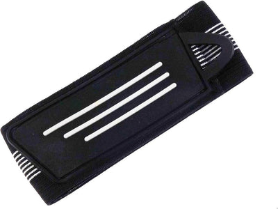 8 Correas elásticas ajustables para ciclismo y correr negro