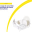 Set 2 Pzas Escurridor Platos Metal Soporte Utensilios Blanco