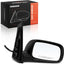Espejo retrovisor exterior negro plegable con calefacción
