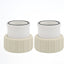 Kit 2 Uniones para Bomba Pentair Superflo
