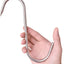 Ganchos carnicero acero inox 8" pack 4