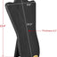 Set 2 Collares Caballete Madera Plegable Organiz. Negro