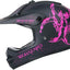 Casco motocross niño color rosa aprobado DOT