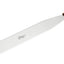 Espátula recta acero inox 14pulg mango madera plateado
