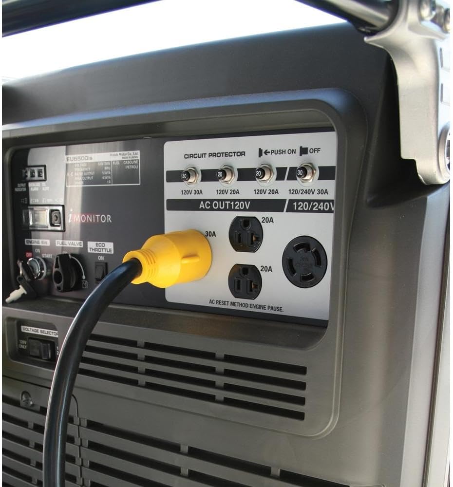 Adaptador generador PowerGrip 30A 12" 3 clavijas