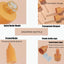 4 Botellas Vidrio Esmerilado con Cuentagotas 1.0oz y Embudos