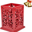 Soporte utensilios hierro fundido color rojo clásico
