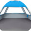 Toldo UV ligero para playa 3-10 personas