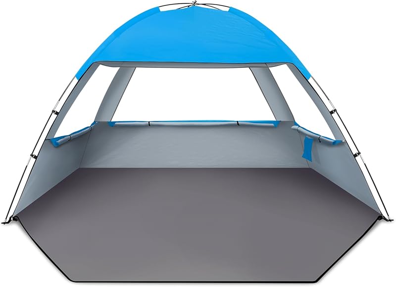 Toldo UV ligero para playa 3-10 personas
