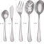 Set 5 Pzas Cubiertos Acero Inox 18/0 Apto Lavavajillas