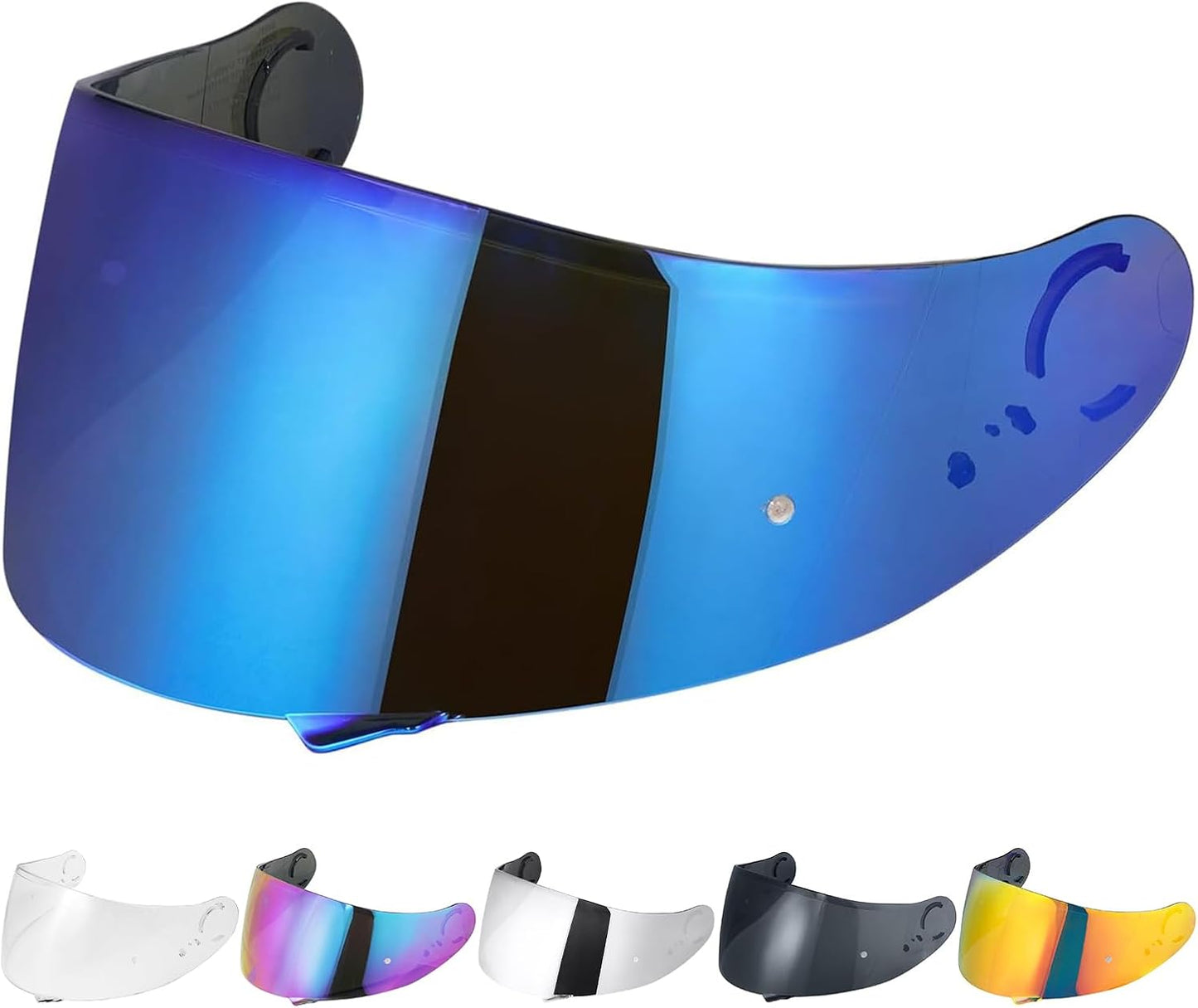 Protector casco GT Air 2 comp TC-5 TC-9 azul cromado