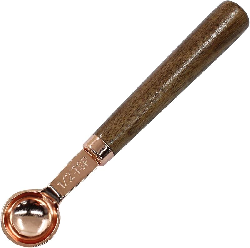 Cuchara café madera mango largo 0.08oz líquidas