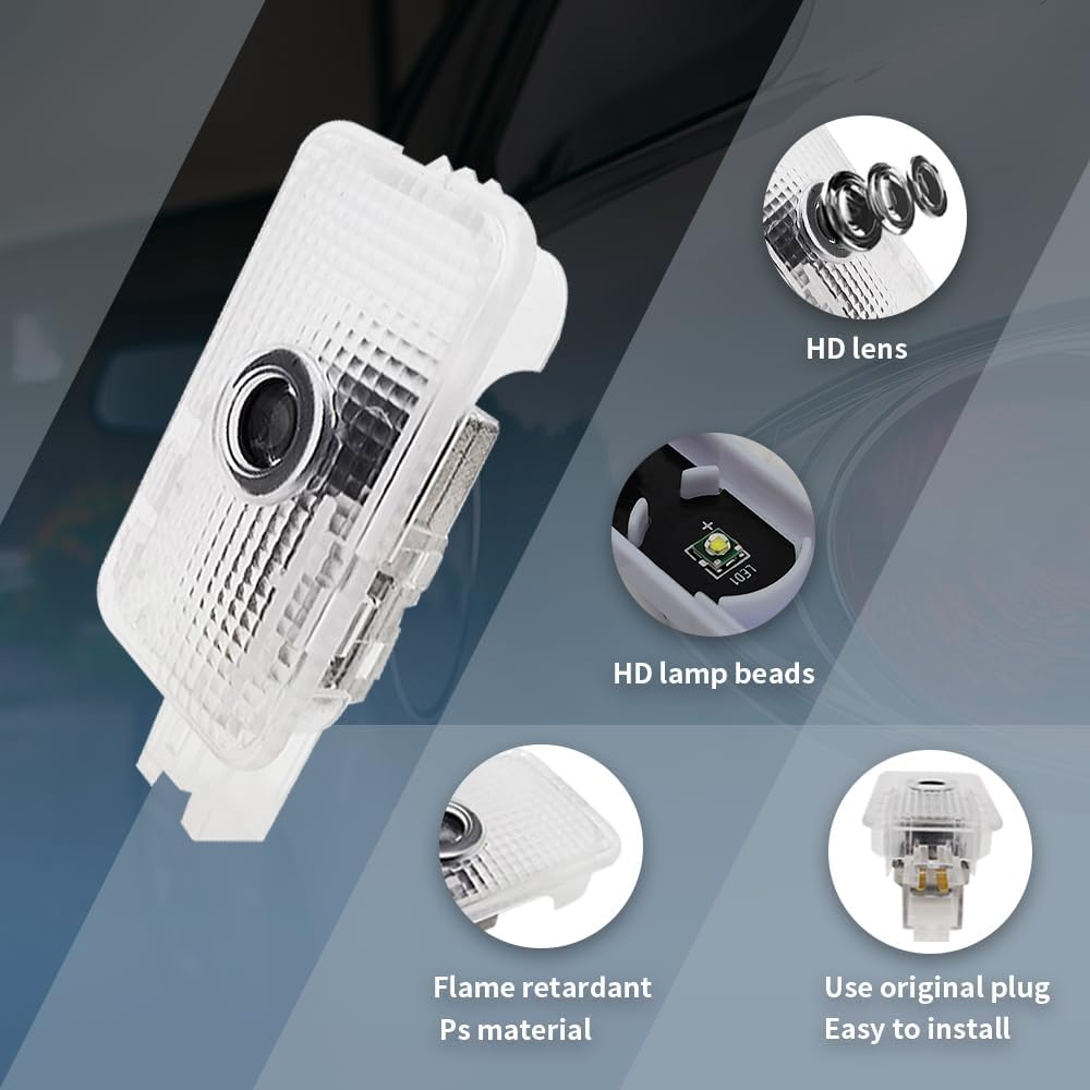 2 Proyectores LED puerta coche comp ZN8 2022