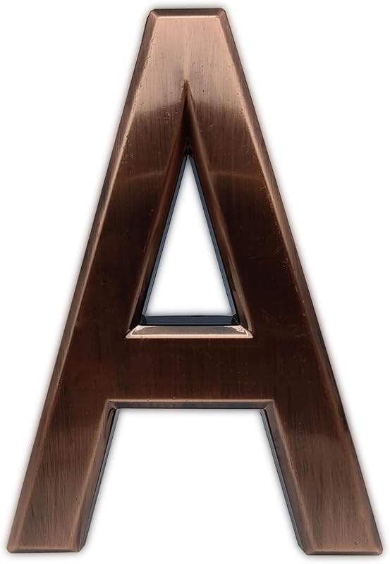Letra autoadhesiva impermeable para puerta apartamento