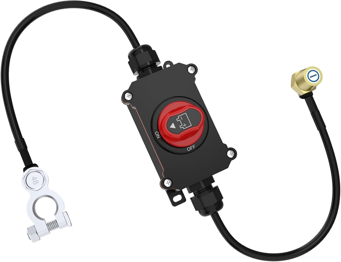 Interruptor corte batería 12-48V impermeable auto