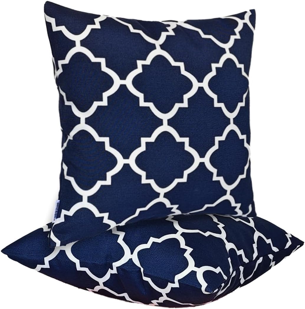 2 Almohadas Impermeables 18x18" Exterior Hogar