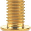 Tornillos brida titanio M8x15mm pack 4 dorado