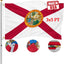 Bandera doble cara Florida 3x5ft resistente UV lona