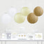 6 Faroles Papel Colgantes Kit Trio Bodas Vintage