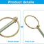 Kit 12 pines linchamiento 1/4 anillo tractores