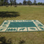 Tapete reversible 6x9ft plástico paja para exteriores RV