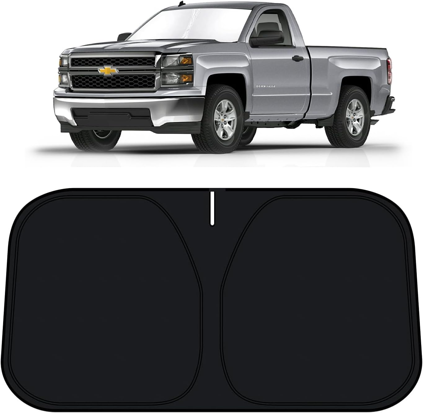 Parasol parabrisas Chevy Silverado 1500 14-18 plegable 210T
