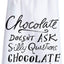 Toalla cocina cuadrada 28pulg color chocolate