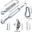 Kit 12 Pzas Accesorios Toldo Acero Inox 304