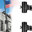 Soporte bandera RV ajustable escalera doble uso