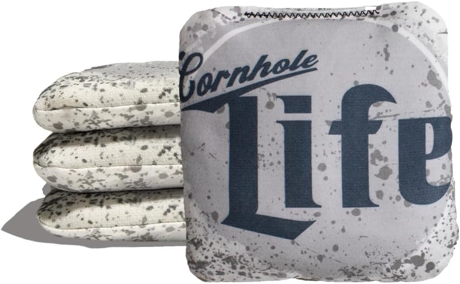4 Pzas Bolsas Cornhole Doble Cara Velocidad 2 y 9