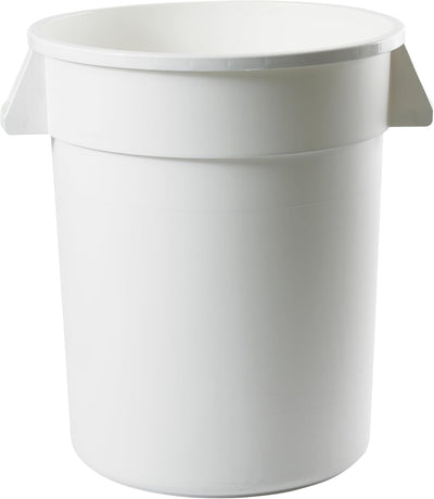 Contenedor basura redondo 20gal color blanco