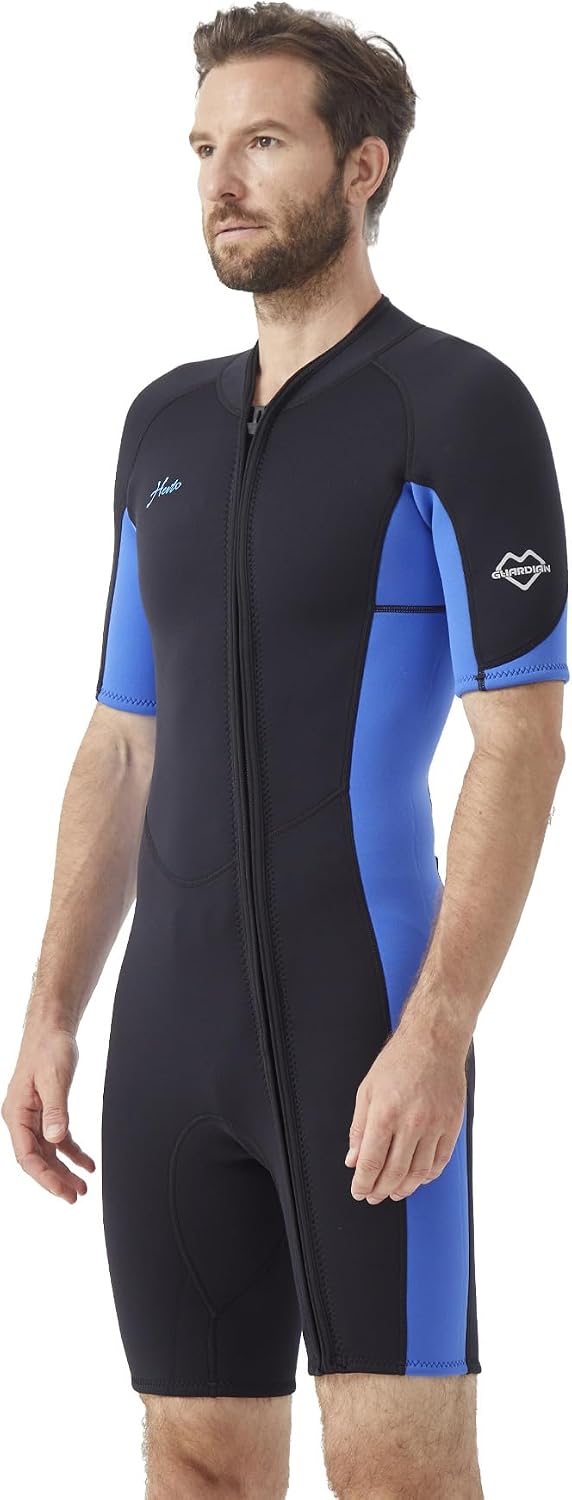 Traje neopreno corto hombre 2mm surf buceo natación