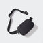 Riñonera nylon cremallera bidireccional ajustable negro