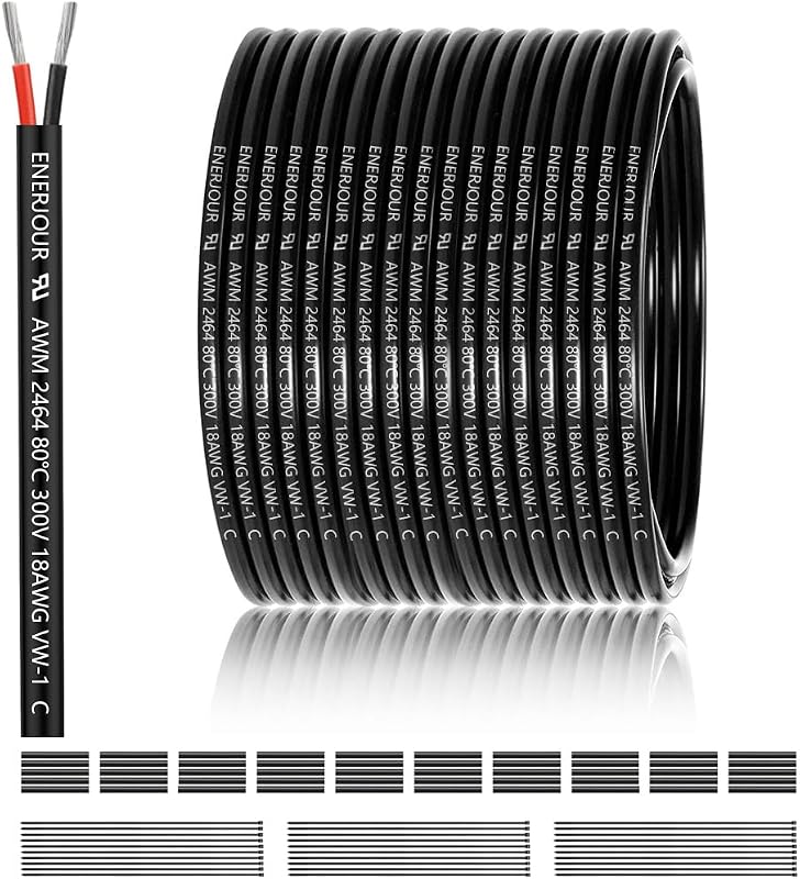 Cable 18/2 AWG UL 2464 cobre estañado PVC para tiras LED