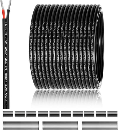 Cable 18/2 AWG UL 2464 cobre estañado PVC para tiras LED